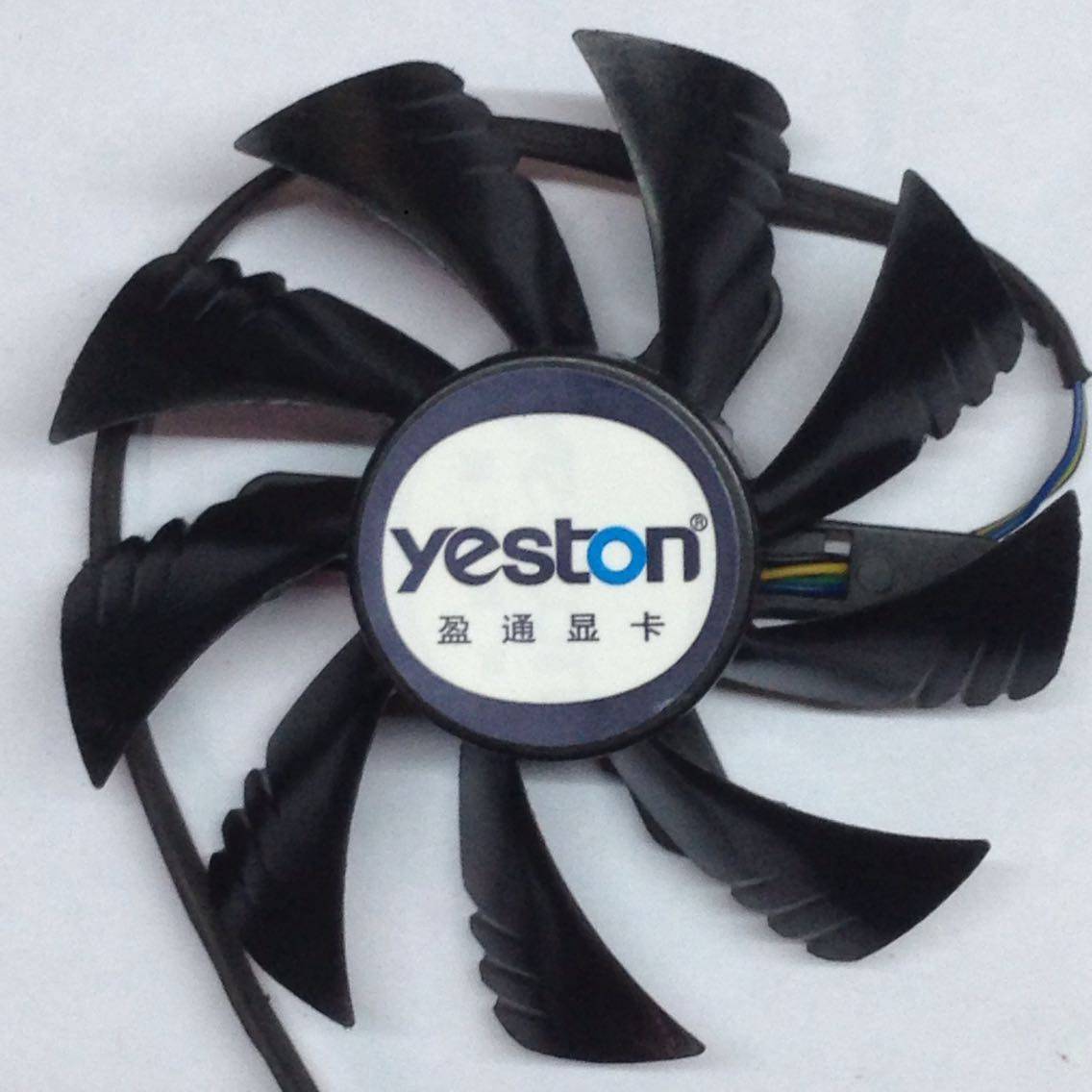 包邮盈通镭龙R6850GTX650极速版gtx550Tigtx650显卡风扇直径8.3cm