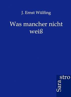 【预售】Was Mancher Nicht Wei