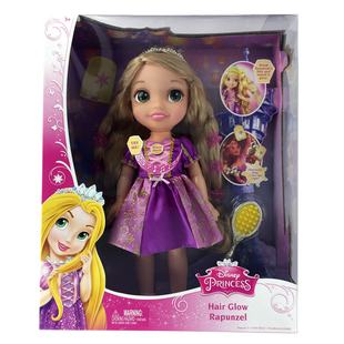 女孩玩具礼品娃娃玩偶过家家玩具礼物品 迪士尼公主乐佩公主发饰装