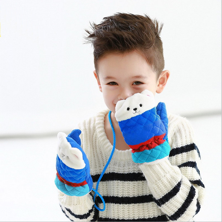 Gants pour enfants LOROSE en velours - Ref 2146755 Image 1