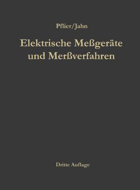 【预订】Elektrische Messgerate Und Messverfahren
