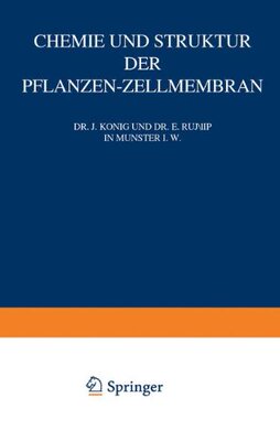 【预订】Chemie Und Struktur Der Pflanzen-Zel...
