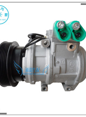 现代伊兰特 途胜 起亚狮跑10PA17C汽车空调压缩机 冷气泵制冷配件