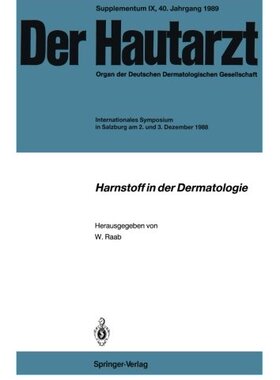 【预订】Harnstoff in Der Dermatologie: Inter...