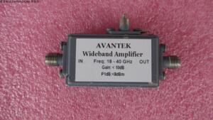 美国Avantek进口 18-40GHz 10dB SMA接头 低噪声微波毫米波放大器
