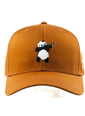 ［历史款］AZ 官方店铺 dabhat 消除 熊猫 弯檐帽 橙色 店长推荐