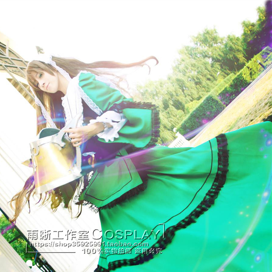 cos服装 蔷薇少女  翠星石cosplay