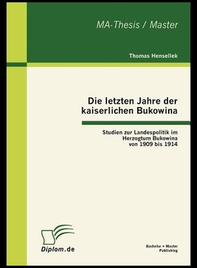 【预售】Die Letzten Jahre Der Kaiserlichen Buk