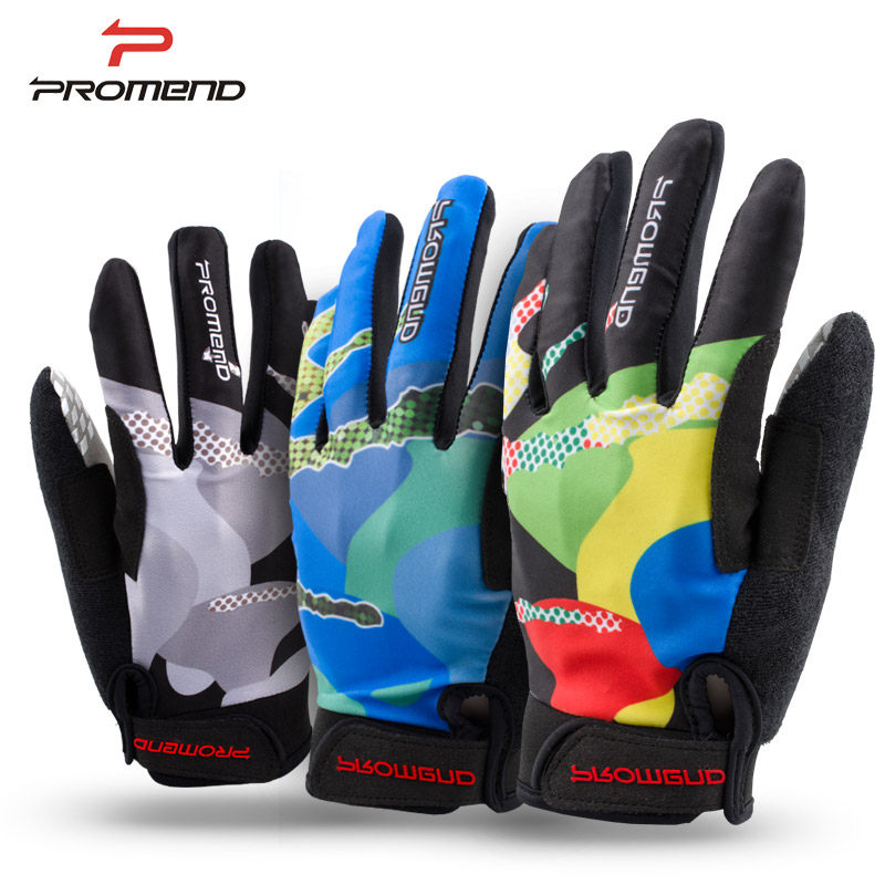 Gants pour vélo mixte PROMEND - Ref 2241486 Image 1