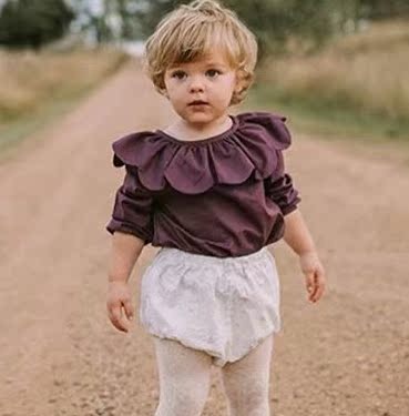 Chemise fille à manche longue - Ref 2085337 Image 1