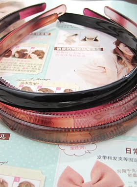 AS正版饰品韩国AS牛筋发箍短齿头扣AS头箍发卡发夹发箍满包邮