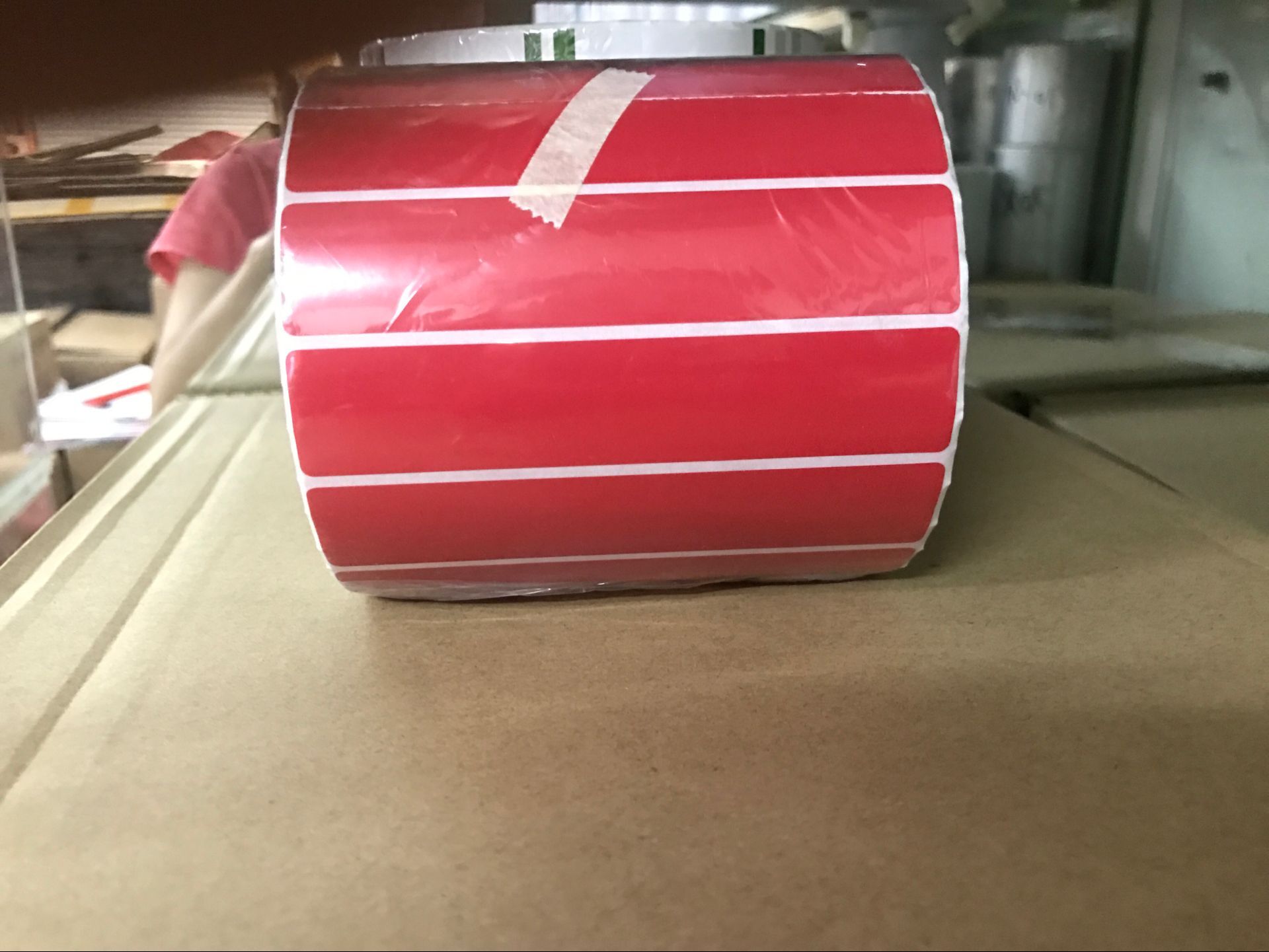 彩色铜版纸标签纸100x20x2000张