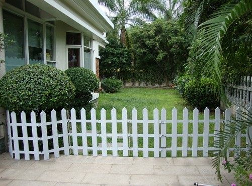 尖头仿木纹塑料栅栏草坪园艺围栏室内外装饰护栏pvc围挡隔断60cm,鲜花速递/花卉仿真/绿植园艺,栅栏,淘宝优惠券,粉丝福利购,淘宝优惠卷