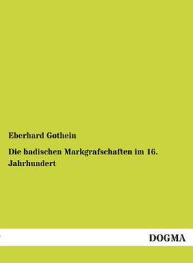 【预售】Die Badischen Markgrafschaften Im 16...