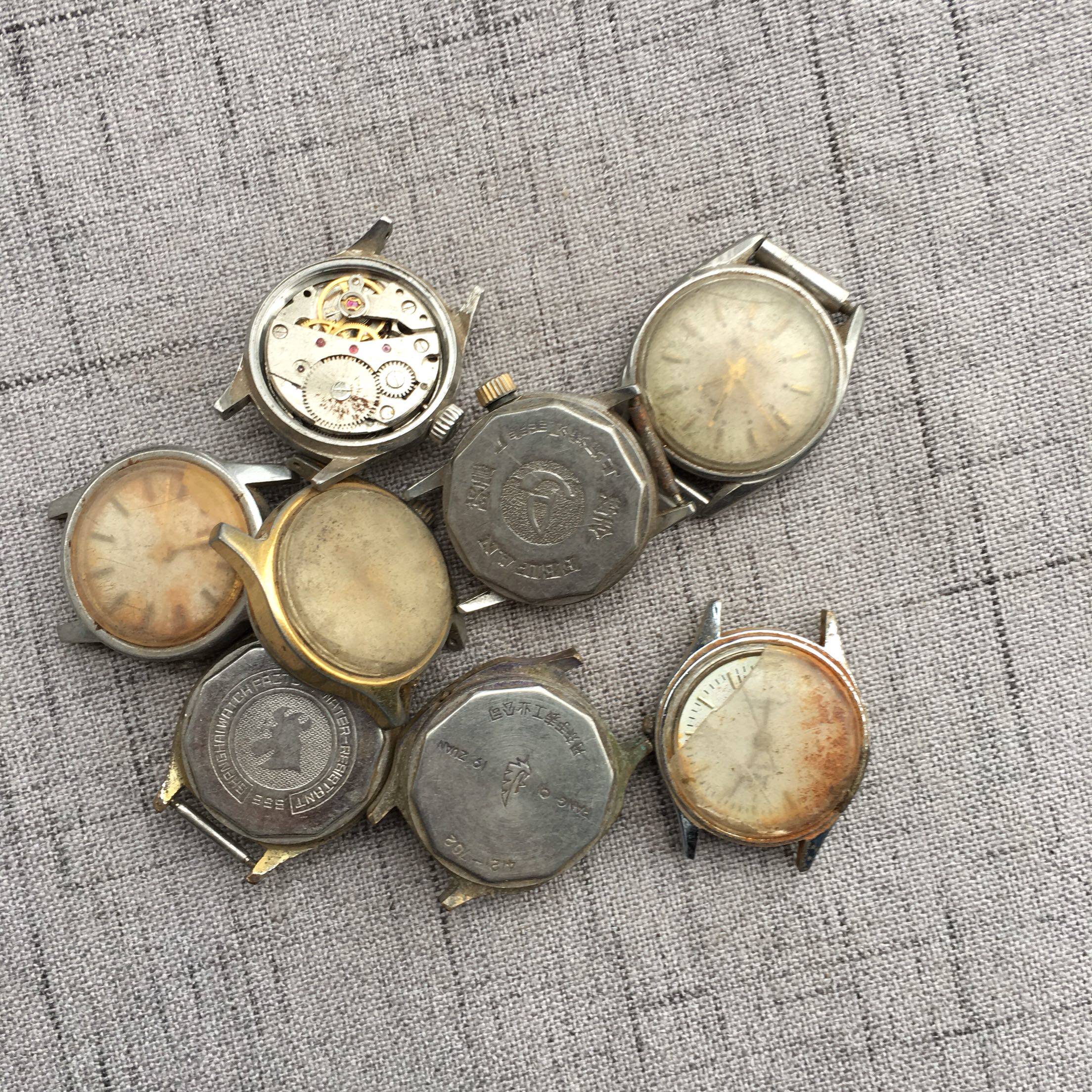 女表练手表拆机练手表旧手表手表配件 蒸汽朋克手工diy材料