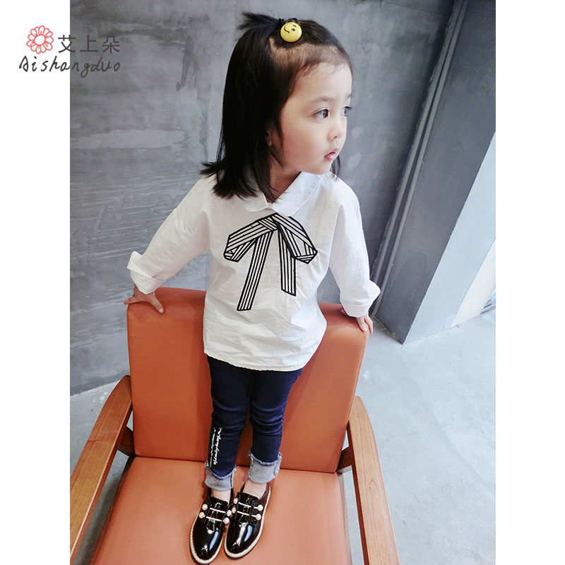 Chemise fille à manche longue - Ref 2088437 Image 1