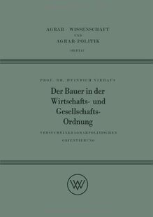 【预售】Der Bauer in Der Wirtschafts- Und Gesellschaft...