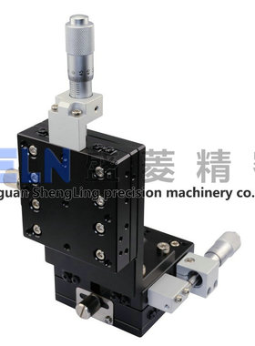 售LDV/60/80/90/-L/XYZ轴垂直升降微调滑台交叉导轨型手动位移台