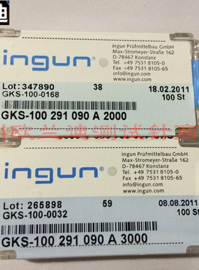 英钢探针GKS100-291-090A2000/A3000 1.37MMICT测试针ingun英钢针