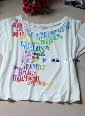 包邮回馈亏清 2024夏季宽松罩衫短款短袖印花T恤潮大码胖妹女装