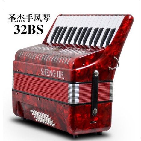 少儿贝司斯圣杰34键16bs手风琴