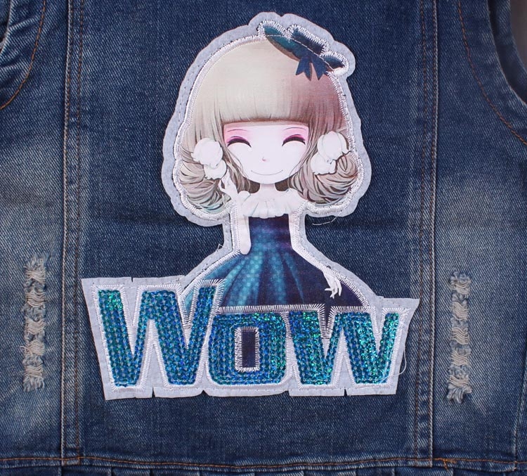 Gilet fille en toile - Ref 2071079 Image 5