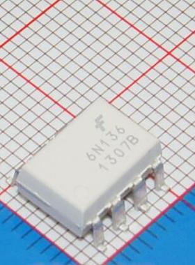 6N136 6N136SDM SOP-8 贴片光耦 进口FAIRCHILD 仙童 原装