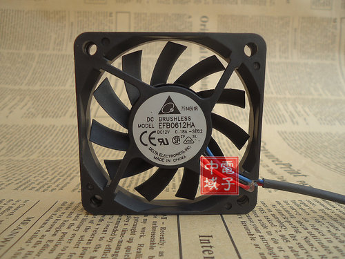 台达DELTA60*60*10MM 6010 12V 0.18A EFB0612HA散热风扇