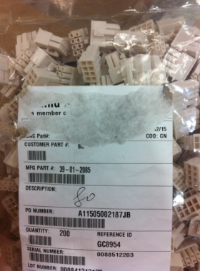 39-01-2085 39012085 莫仕/molex 连接器 接插件 原装