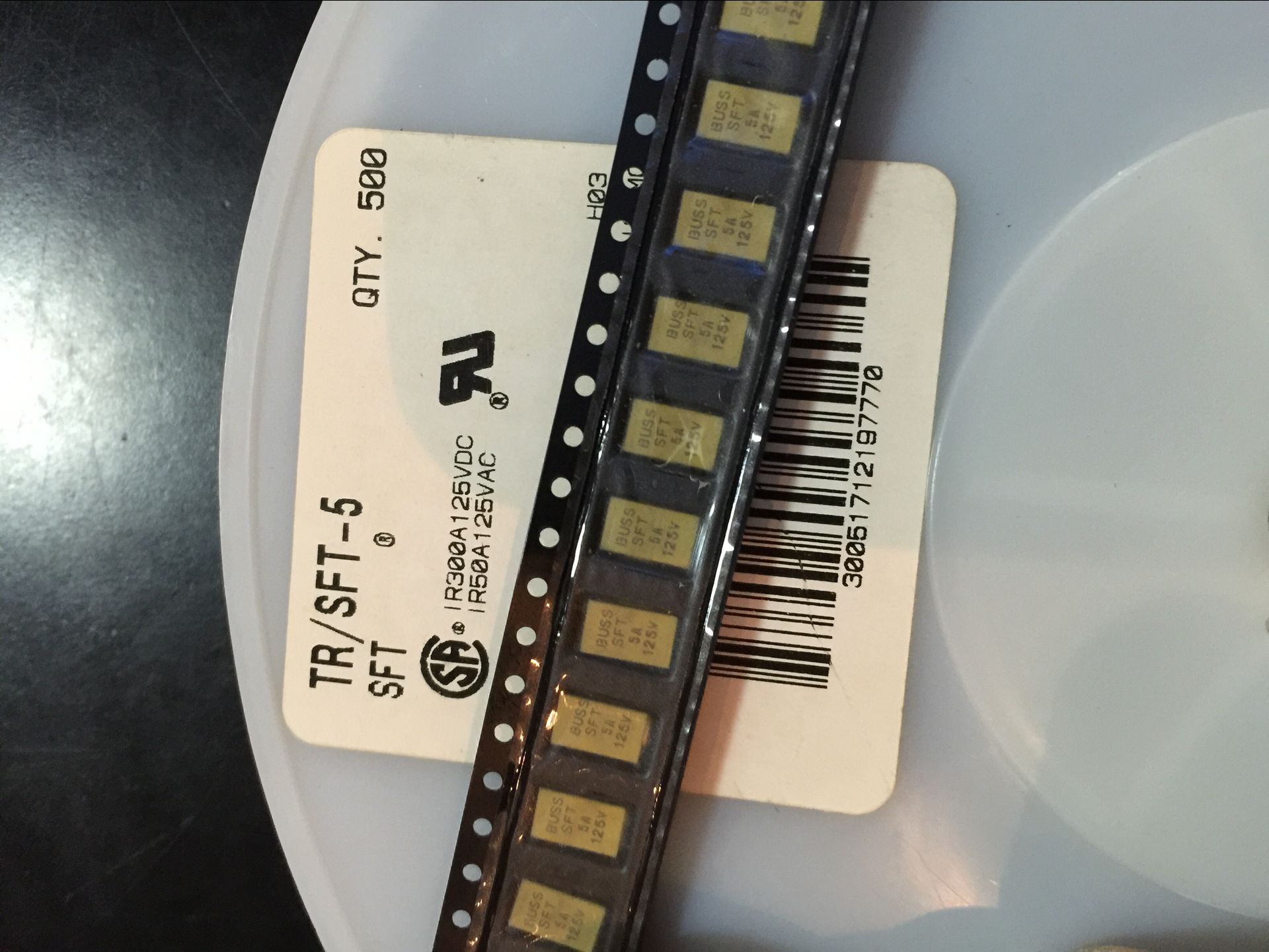 TR/SFT-5 SFT 5A 125V 贴片保险丝 现货供应 全新原装