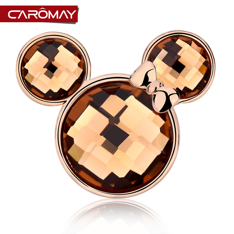 Broche femme CAROMAY en cristal artificiel - Ref 1172793 Image 1