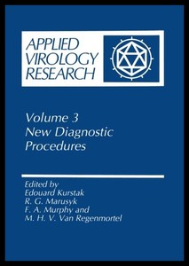 【预售】Applied Virology Research: New Diagnostic Procedu