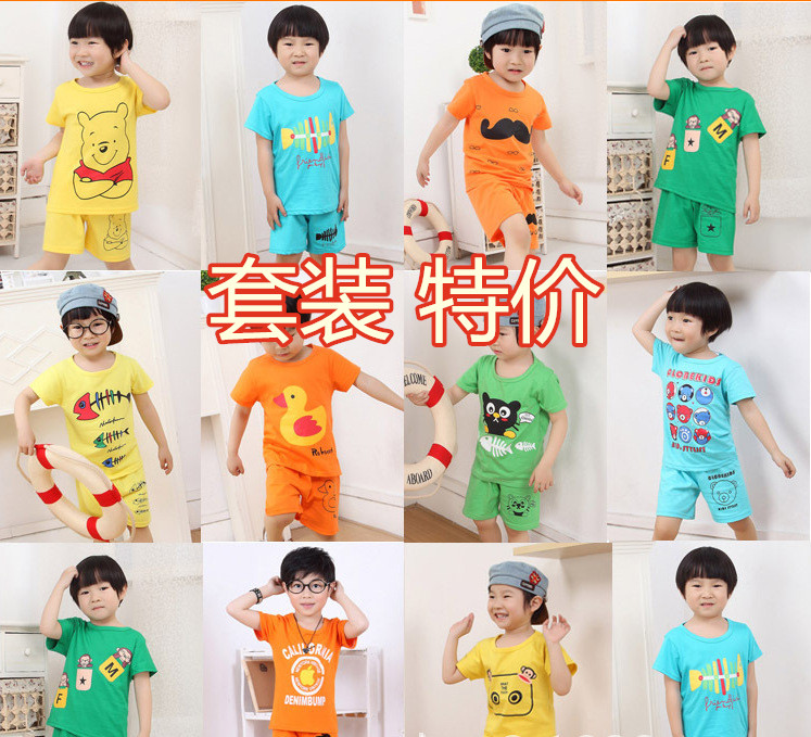 Alibaba summer Stall Girls' suits T-shirt clothes Source of goods Manufactor Wholesale 1 15 clothingin the Children/Baby/Family fitted , Set  category - from Buy2taobao.com to provide professional Taobao agent buy service