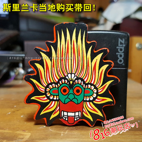 斯里兰卡当地带回神兽冰箱贴