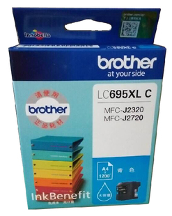 青色墨盒 J2720 兄弟 打印机墨盒 J2320 LC695XL MFC 原装 适用