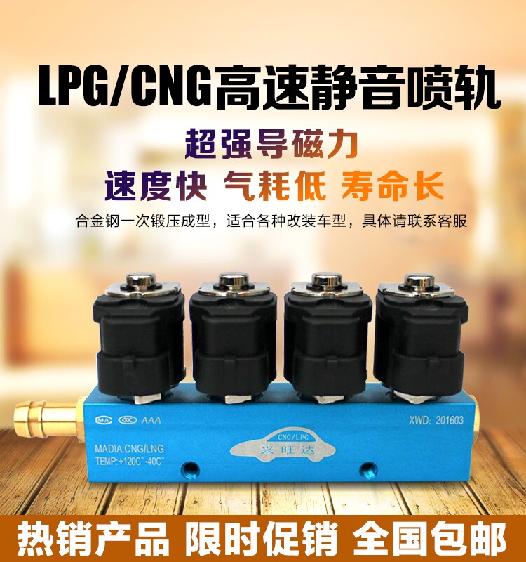 油改气液化气配件改装汽车天然气喷轨cng天然气喷轨燃气喷轨喷嘴