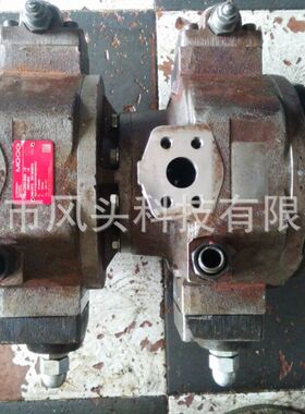 维修原装MOOG穆格D954-0043 HP-R18XX-RKP063KD28F2Z00双联泵油泵