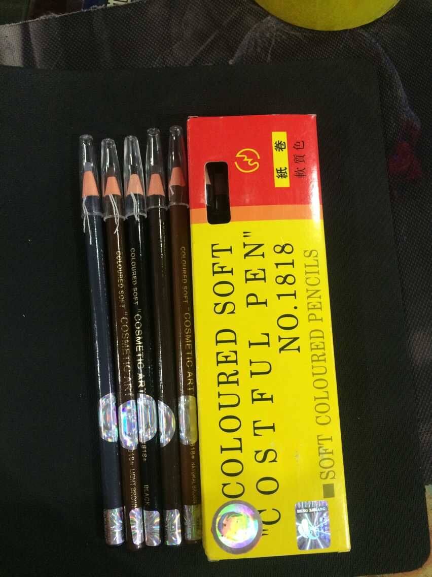 COLOURED SOFT 1818-恒妆公司带双防伪-拉线纸卷眉笔拉线眉笔,彩妆/香水/美妆工具,眉笔/眉粉/眉膏,淘宝优惠券,粉丝福利购,淘宝优惠卷