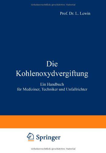 【预订】Die Kohlenoxydvergiftung: Ein Handbu...
