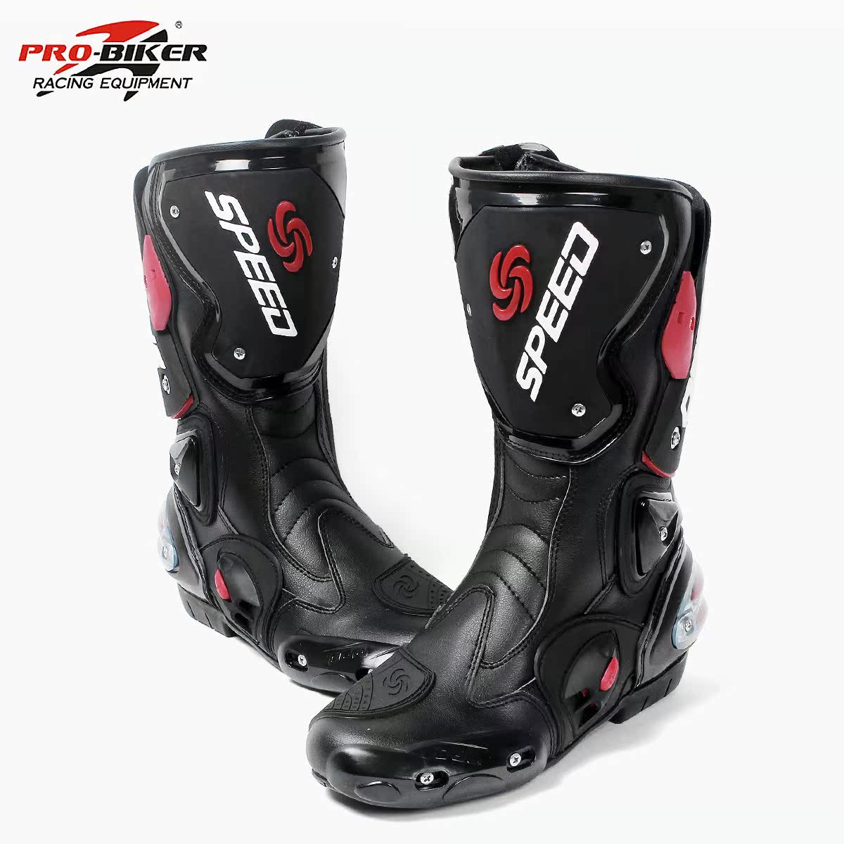 Boots moto PRO-BIKER B1001 - Ref 1395203 Image 1