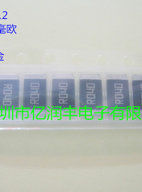 贴片合金电阻 2512 0.04R 2W 1% 大毅 RLP25FEER040 低温飘可直拍