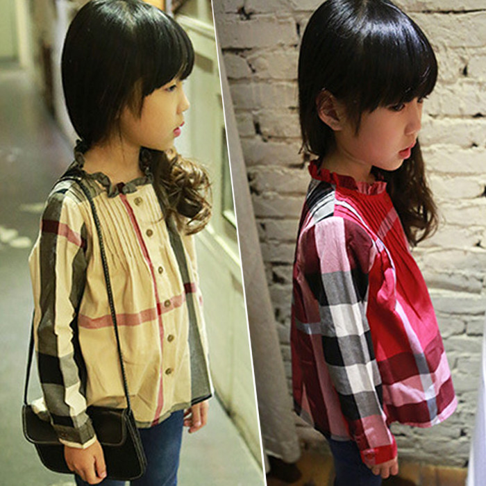 Chemise fille à manche longue - Ref 2084853 Image 1