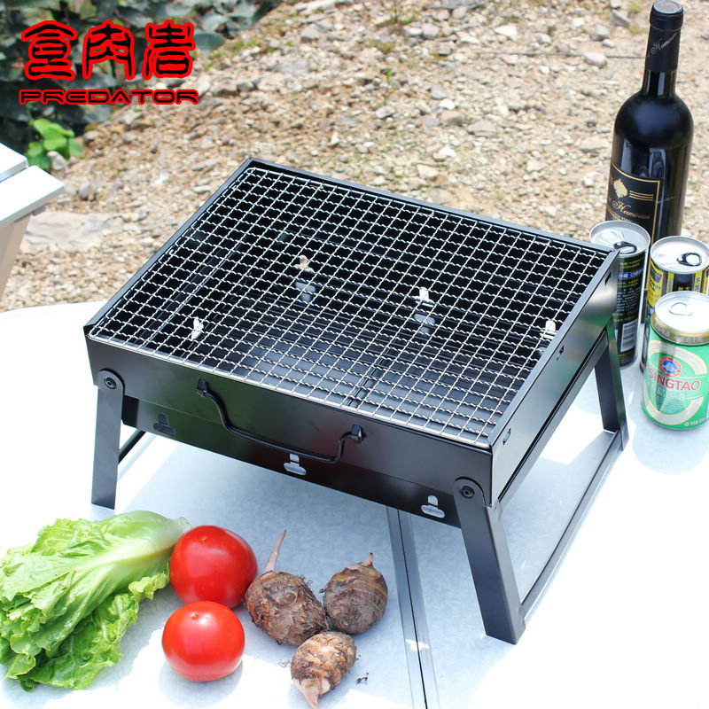 户外野营便携式折叠烧烤炉 木炭烧烤架子 家用加厚烧烤炉烤肉架子在类目 户外/登山/野营/旅行用品, 炉具/餐具/野餐烧烤用品, 烧烤炉/烤架中 - 来自Buy2taobao.com提供专业的淘宝代购服务