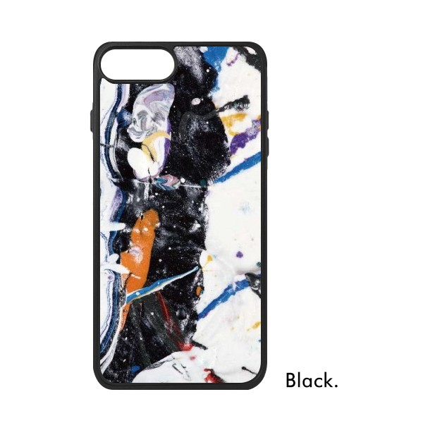 适用于iPhone白色背景黑色喷绘Xr手机壳max保护套678pro硅胶112