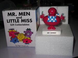 奇先生妙小姐玩具 英国原版GK手办 mr greedy 现货