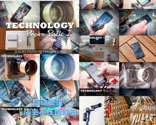 握在手中的数码电子产品单反相机手机摄影照相片 JPG平面设计素材