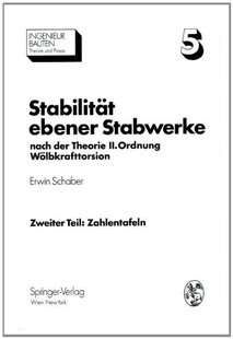 预订 Nach Stabilitat Stabwerke De... Ebener