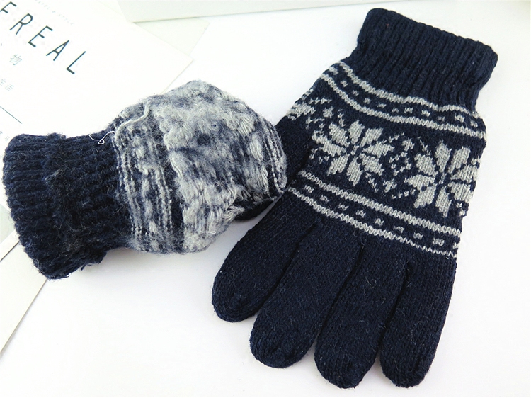 Gants pour homme en Laine Cachemire - Ref 2781647 Image 4