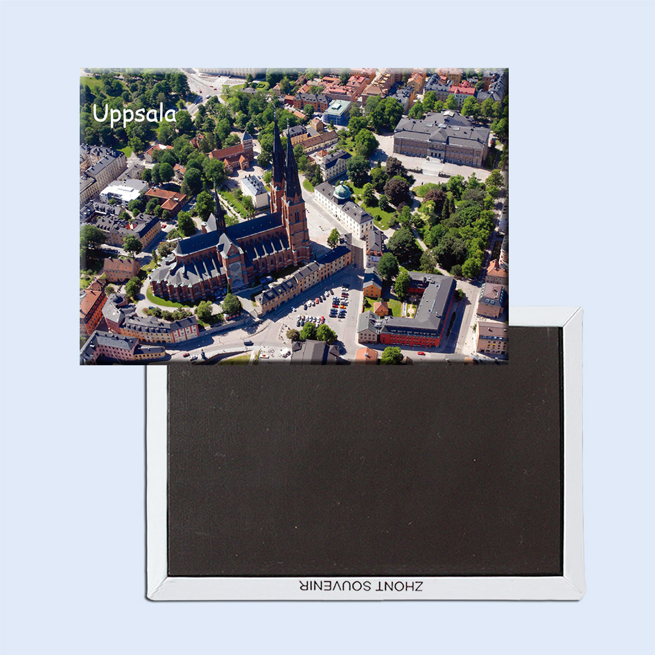定制 瑞典乌普萨拉旅游纪念冰箱贴磁贴 接受客供图20850