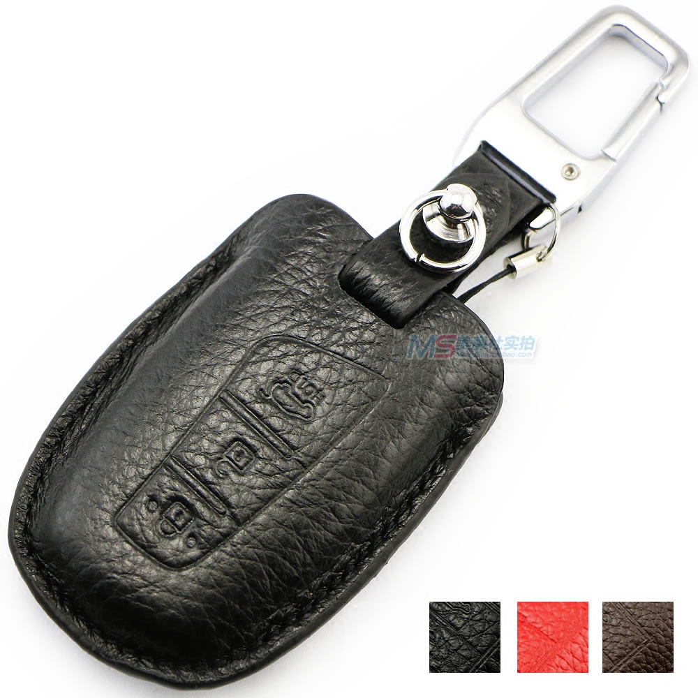 现代进口雅科仕捷恩斯真皮钥匙包